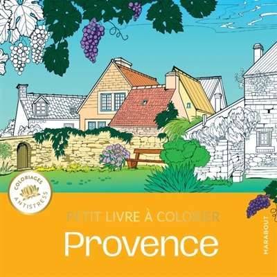 Provence : petit livre à colorier