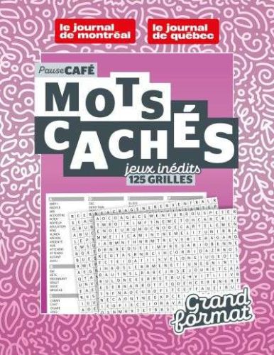 Pause café : mots cachés  grand format 2026 no 2