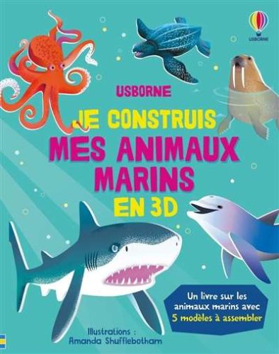 Je construis mes animaux marins en 3d