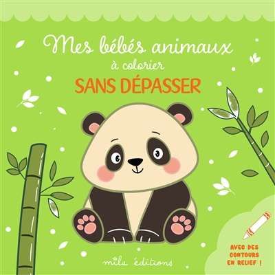 Mes bébés animaux à colorier sans dépasser