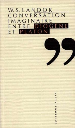 Conversation imaginaire entre diogène et platon