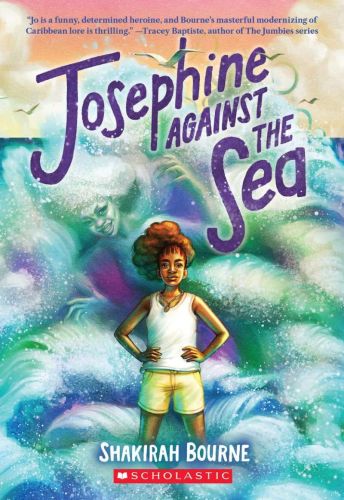 Josephine against the sea