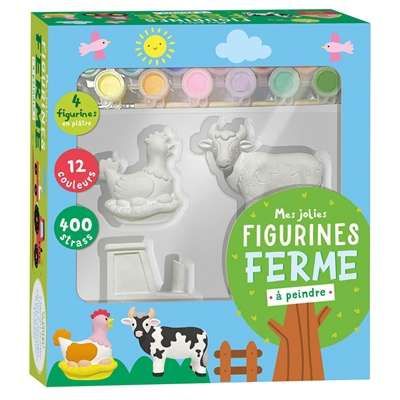 Mes jolies figurines ferme à peindre