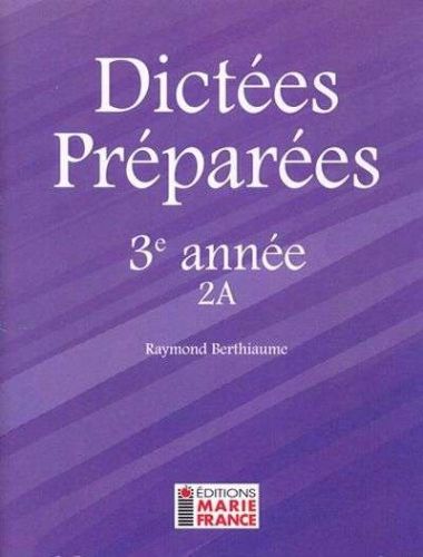 Dictées préparées