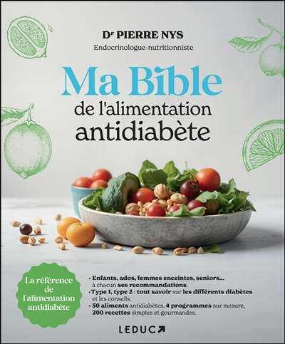 Ma bible de l'alimentation antidiabète