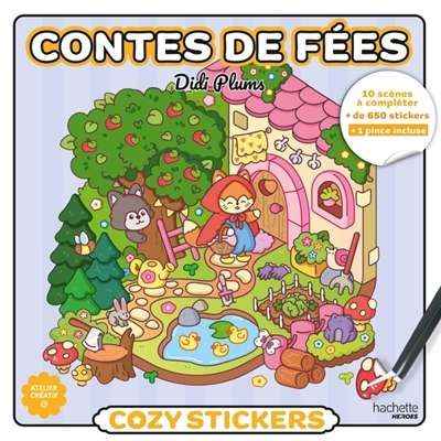 Cozy stickers didi plums (avec pince)