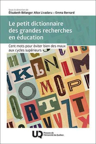 Petit dictionnaire des grandes recherches en éducation, (le)