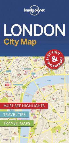 Lonely planet london city map