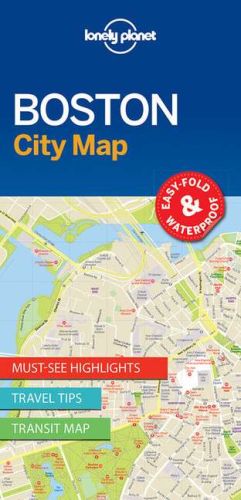 Lonely planet boston city map