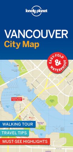 Lonely planet vancouver city map