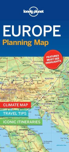 Europe planning map