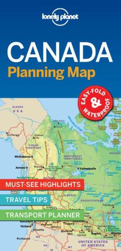 Lonely planet canada planning map