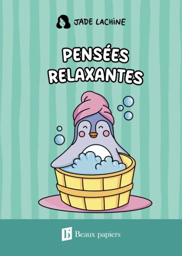 Carnets de notes pensées relaxantes