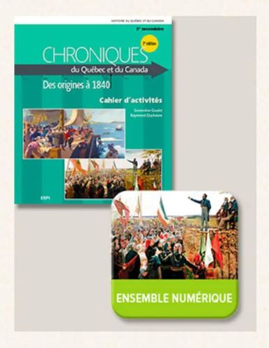 Cahier d'activités 3 + ensemble numérique - ÉlÈve 3 (12 mois)