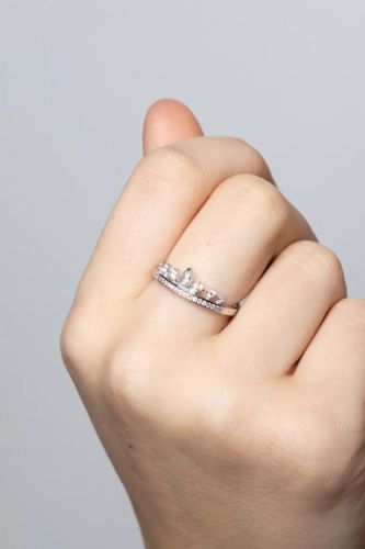 Bague quenn gr.6