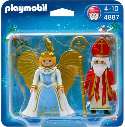 Playmobil saint nicolas et ange