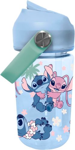 Bouteille d'eau en plastique avec bec et poignée