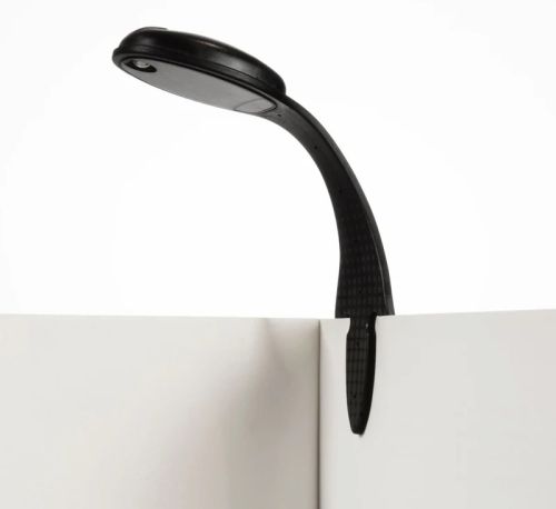 Lampe de lecture flexible noire