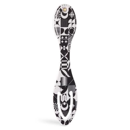 Lampe de lecture flexible noire et blanche