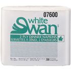 Serviettes white swan® paquet de 200