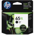 Cartouche jet d’encre à haut rendement hp 65xl noir