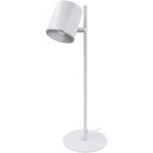 Lampe de bureau à del à tête rotative à 340 ° blanc