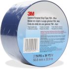 Ruban en vinyle à usage général 764 bleu