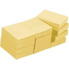 Feuillets autoadhésifs post-it® recyclés uni 1-1/2 x 2 po. (12)
