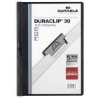 Couverture de présentation duraclip® capacité de 30 feuilles noir