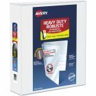 Reliure de présentation robuste blanc 3 po.