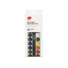 Ensemble aquarelle semi-humide - 12 couleurs