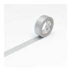 Ruban washi 15 mm x 7 m - argent