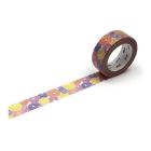 Ruban washi 15 mm x 7 m - kiku zukushi