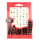 50 autocollants pour les ongles - super-héros
