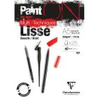 Painton bloc de papier blanc lisse a5, 25 feuilles, 250g