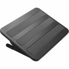 Repose-pieds ergonomique inclinable en acier
