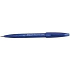 Stylo pentel fude touch, bleu