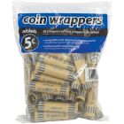 Rouleaux en papier pour pièces de monnaie 5 cents