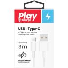 Câble usb type-c play konex (3m)