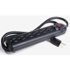 Parasurtenseur powerpro 6 prises, 4' noir