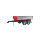 Bruder trailer avec cote gris