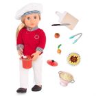 Poupée og profession - chef chiara 46 cm