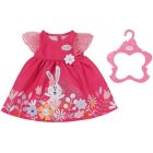 Baby born - robe à fleurs 43 cm