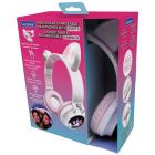 Casque sans fil rechargeable lumineux - chat