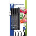 Marqueurs permanents lumocolor® 60 lumocolor 313-9, 319 lm f-9, 317-9, et 350-9