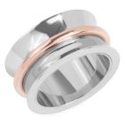 Bague gravité rose gr.6