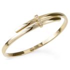 Bracelet barre acier inox doré - joelle