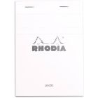 Rhodia bloc ligné # 13  blanc