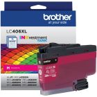 Cartouche jet d'encre lc406xl magenta