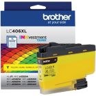 Cartouche jet d'encre lc406xl jaune